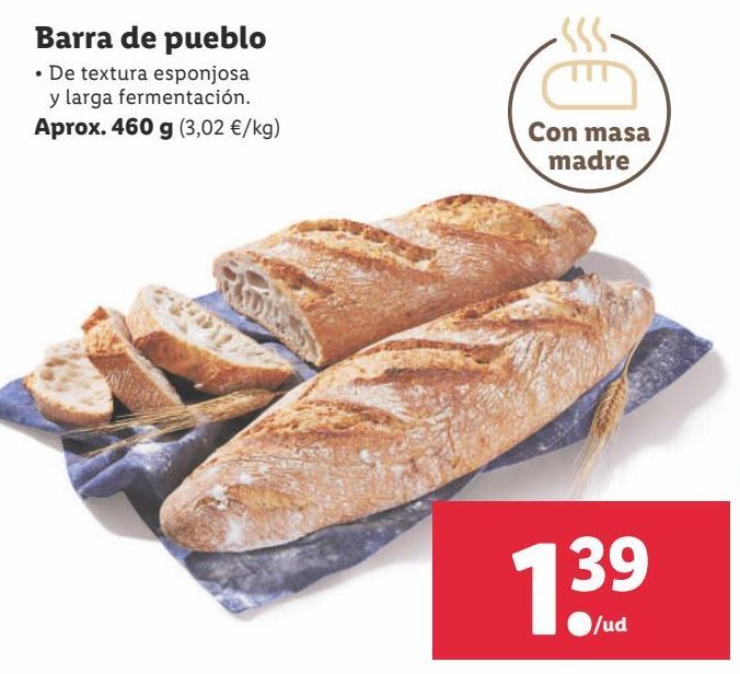 Oferta de Pan de pueblo por 1,39€