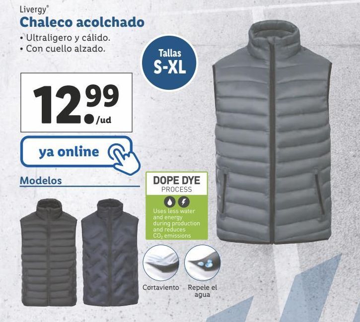 Oferta de Chaleco Livergy por 12,99€