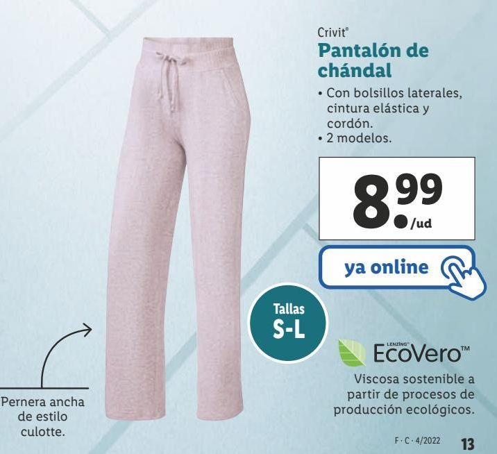 Oferta de Pantalones Crivit por 8,99€