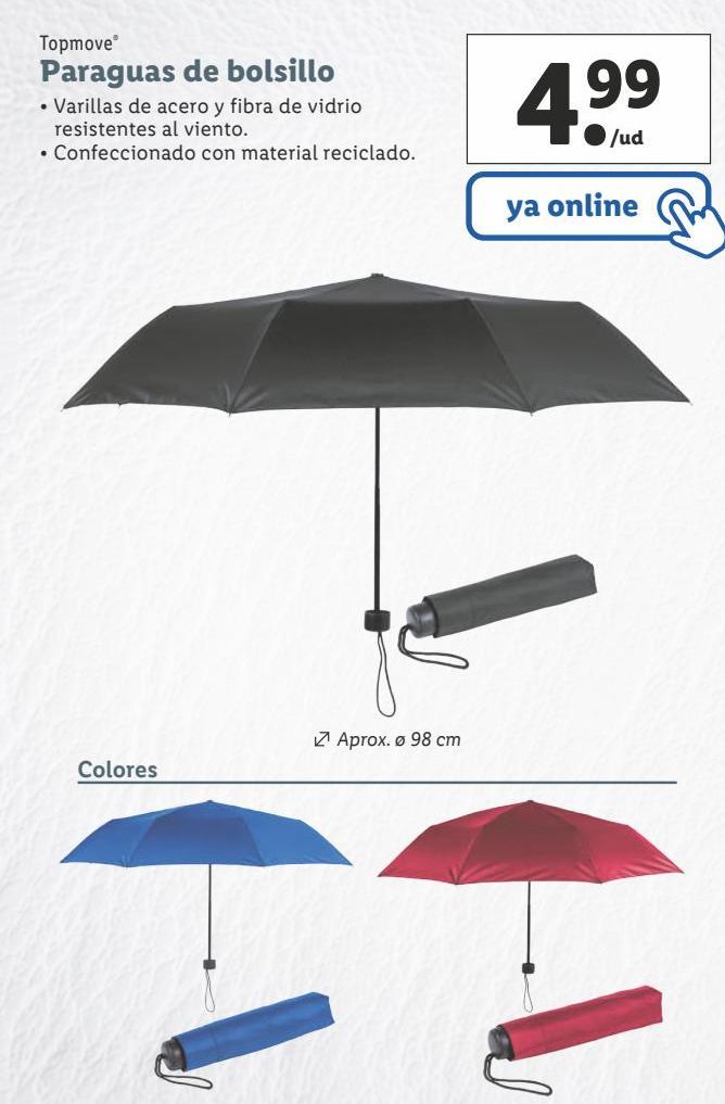 Oferta de Paraguas por 4,99€
