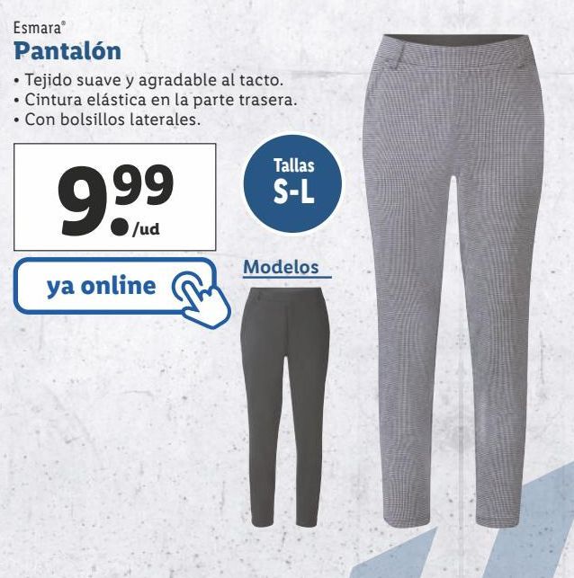 Oferta de Pantalones esmara por 9,99€
