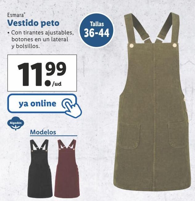 Oferta de Vestidos esmara por 11,99€