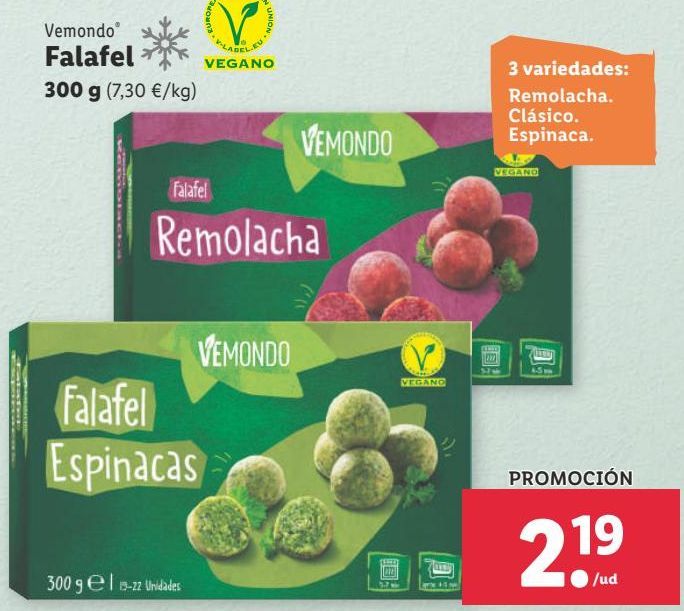 Oferta de Falafel por 2,19€