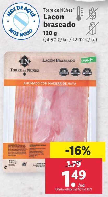Oferta de Lacón Torre de Núñez por 1,49€
