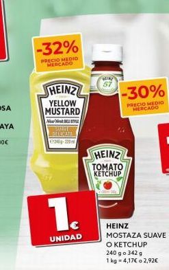 Oferta de Ketchup Heinz por 