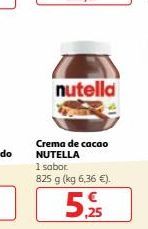 Oferta de Crema de cacao Nutella por 
