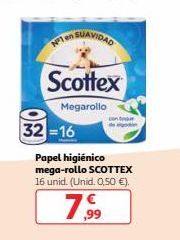 Oferta de Papel higiénico Scottex por 