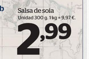 Oferta de Salsa de soja por 2,99€