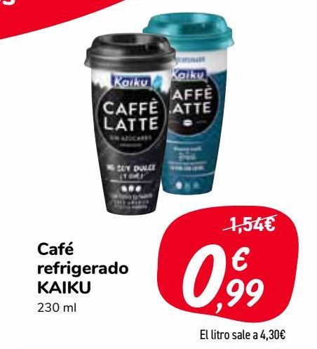Oferta de Café refrigerado KAIKU  por 0,99€
