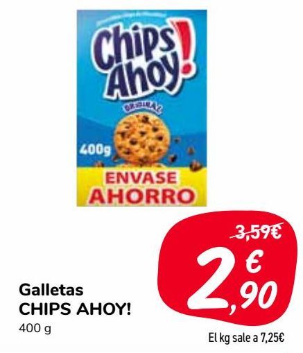 Oferta de Galletas CHIPS AHOY!  por 2,9€