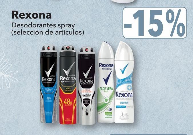 Oferta de Desodorante spray Rexona por 