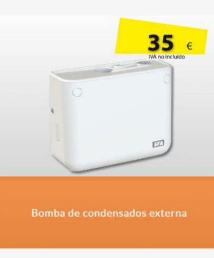 Oferta de 35 €  IVA no incluido  SF  Bomba de condensados externa  por 35€