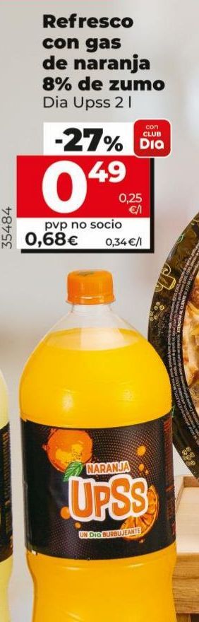 Oferta de Refresco de naranja Dia por 0,68€