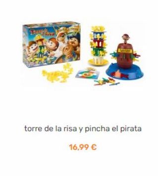 Oferta de Tangkasa  torre de la risa y pincha el pirata  16,99 €  por 16,99€