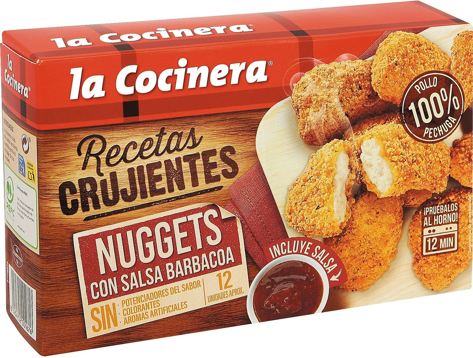 Oferta de Nuggets La Cocinera 350g por 3,19€