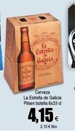 Oferta de Cerveza Estrella Galicia por 