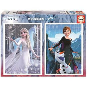 Oferta de Educa Borrás - Frozen - Pack puzzles 2x500 piezas Frozen 2 por 14,99€ en ToysRus