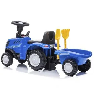 Oferta de Correpasillos Tractor New Holland Azul por 64,99€ en ToysRus