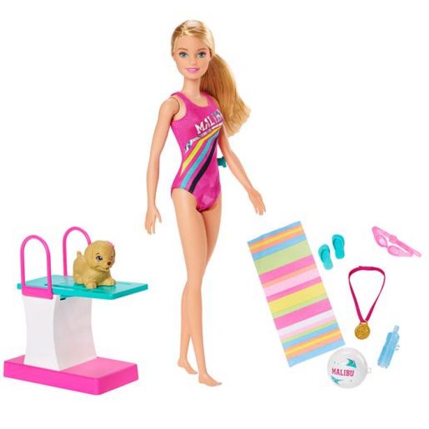 Oferta de Barbie - Muñeca Nada y Bucea por 31,19€