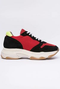 Oferta de Sneaker Manhattan rojo/negro por 39,9€ en Kaotiko