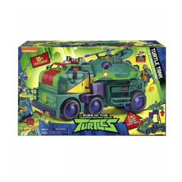 Oferta de Tortugas Ninja Camión Tanque por 27,99€ en Toy Planet