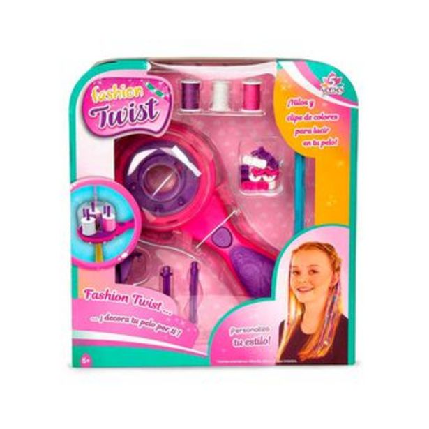Oferta de Fashion Twist Trenzador de Pelo Colores por 16,99€ en Toy Planet