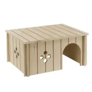 Oferta de Caseta De Madera Sin Para Roedores Ferplast por 22,95€ en Bypets