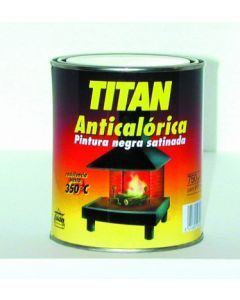 Oferta de Pintura anticalorica satinada 375 ml negro titan               45815 por 10,1€ en ferrOkey