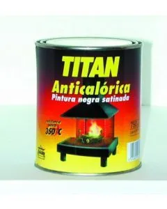 Oferta de Pintura anticalorica satinada 375 ml negro titan               45815 por 10,35€ en ferrOkey
