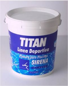Oferta de Pintura piscina antideslizante al agua mate azul titan            54342 por 21,8€ en ferrOkey