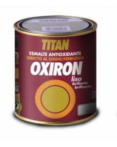 Oferta de Esmalte antioxidante brillante exterior liso 750 ml negro titan   45804 por 17,65€ en ferrOkey