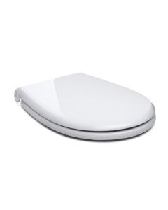 Oferta de Tapa wc inodoro polipropileno blanco flat soft close tatay por 26,35€ en ferrOkey
