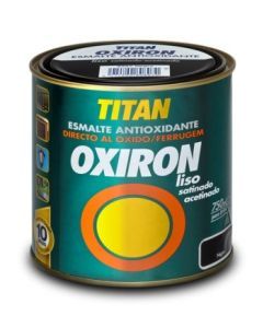 Oferta de Esmalte antioxidante satinado exterior liso efecto forja 750 ml gris acero titan   116065 por 20,26€ en ferrOkey