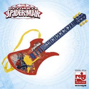 Oferta de GUITARRA ELECTRONICA SPIDERMAN por 17,95€ en Tió Sam