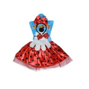 Oferta de Conjunto Minnie Rojo para Niña por 7,95€ en Disfraces Merlín