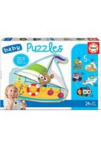 Oferta de Baby Puzzle Vehículos 2 Educa 18059 por 9€ en Juguetilandia