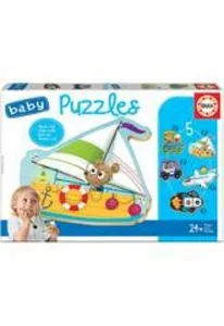 Oferta de Baby Puzzle Vehículos 2 Educa 18059 por 9€ en Juguetilandia