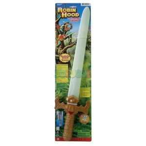 Oferta de Espada medieval electronica robín hood luz+sonido por 6,95€ en Todojuguete