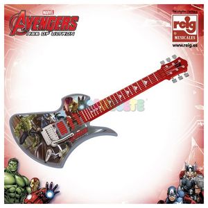 Oferta de Guitarra Electrónica Avengers por 31,94€ en Todojuguete