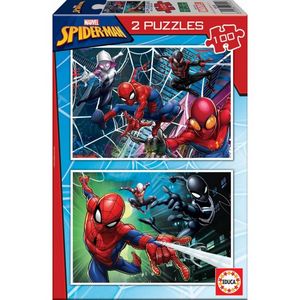 Oferta de Puzzle 2x100 Spiderman por 10,99€ en Todojuguete