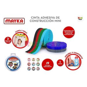 Oferta de Mayka Cinta Adhesiva construcción Mini por 1,95€ en Todojuguete