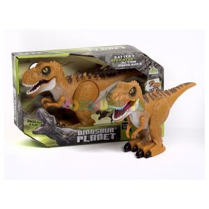 Oferta de Dinosaurio 30 cm movimiento, luz y sonido Planet por 19,95€ en Todojuguete