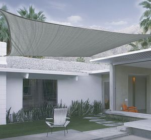 Oferta de VELA SOMBREO SUNNET KIT 3,6X3,6M GRIS por 54,99€ en Bricoking