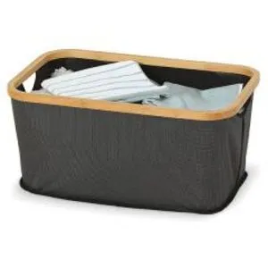 Oferta de CESTA PLEGABLE BAMBU 25X54X34CM por 19,95€ en BricoCentro