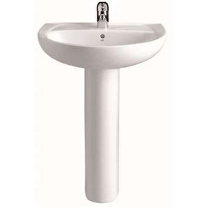 Oferta de LAVABO ELIA 55 CM (BLANCO) por 59,95€ en BigMat