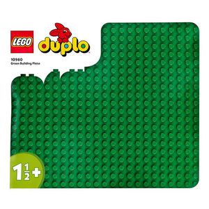 Oferta de LEGO Duplo: Placa Base de Construcción Verde - 10980 por 16€ en Juguetería Poly
