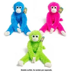 Oferta de Peluche Mono Colgante Surtido por 7,5€ en Juguetería Poly