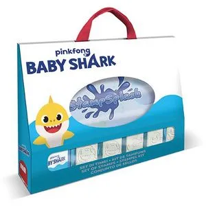 Oferta de Baby Shark Conjunto de Sellos Para Estampar por 12€ en Juguetería Poly