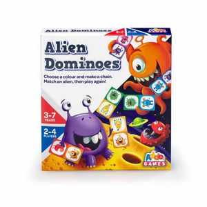 Oferta de Addo Alien Dominoes Mini Juego de Cartas Dominó por 4,5€ en Juguetería Poly