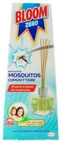 Oferta de Bloom Varillas Repelente Mosquitos Zero 40 ml por 5,18€ en Atida MiFarma